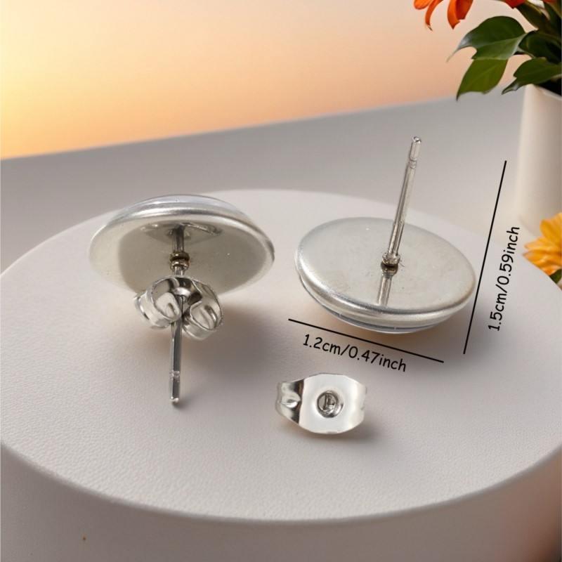 Bohemian Moon Phase Asymmetric Earrings, Unisex Gift